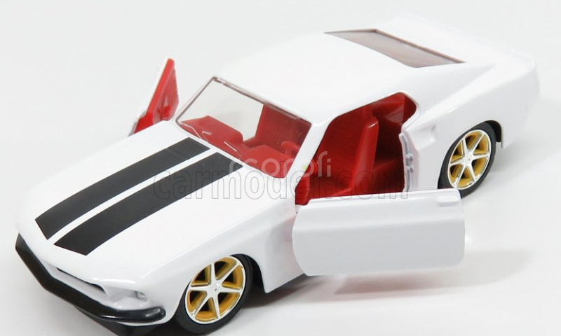 Jada Ford usa Roman's Mustang Custom Anvil Halo 1969 - Fast & Furious Vi (2013) 1:32 Bílá