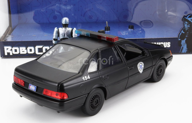 Jada Ford usa Taurus Lx Detroit Police 1986 With Robocop Figure 1:24 Black