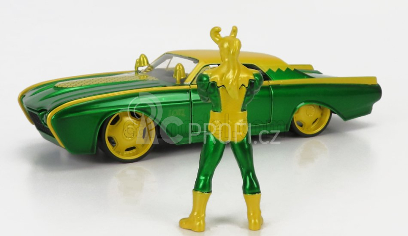 Jada Ford usa Thunderbird With Marvel Loki 1963 1:24 Zelená Žlutá