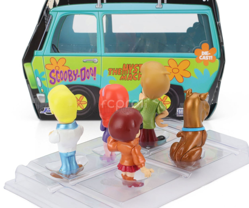 Jada Hanna barbera Scooby-doo The Mystery Machine With 5x Figures 1:24 Různé