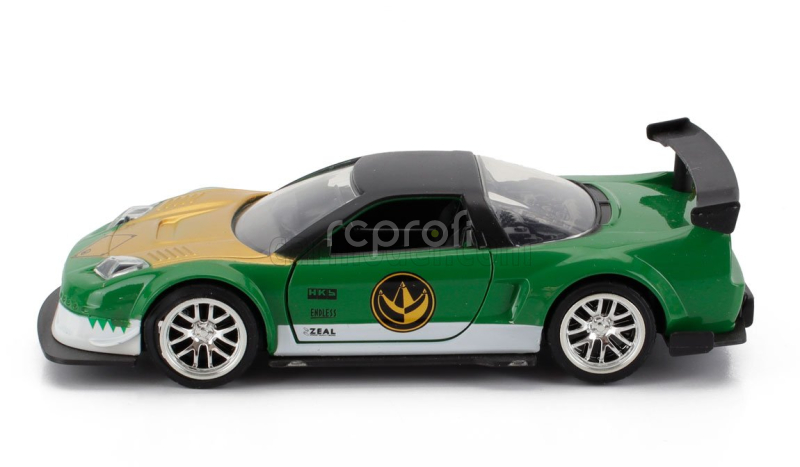 Jada Honda Nsx Type-r Japan Spec Coupe Power Rangers 2002 1:32 Zelené Zlato