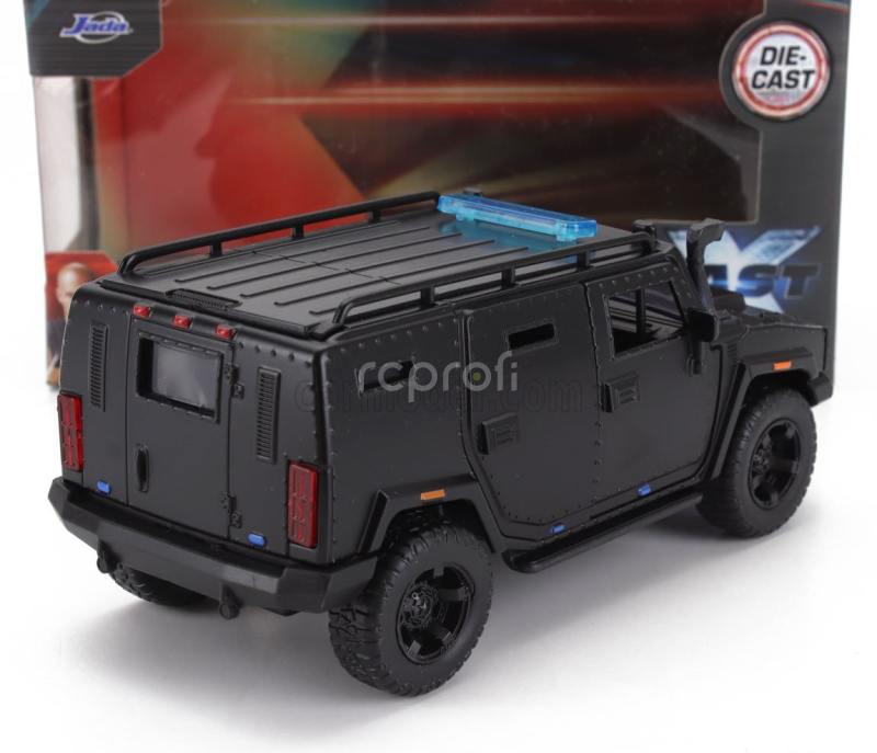 Jada Hummer Agency Suv 2020 - Fast & Furious 1:32 Matt Black