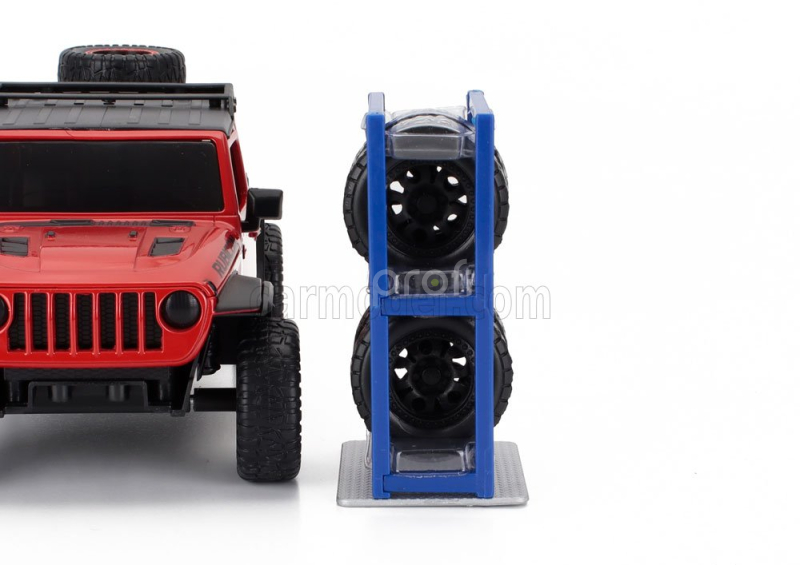 Jada Jeep Gladiator Pick-up 2020 With Set 4x Tires 1:24 Červená Černá