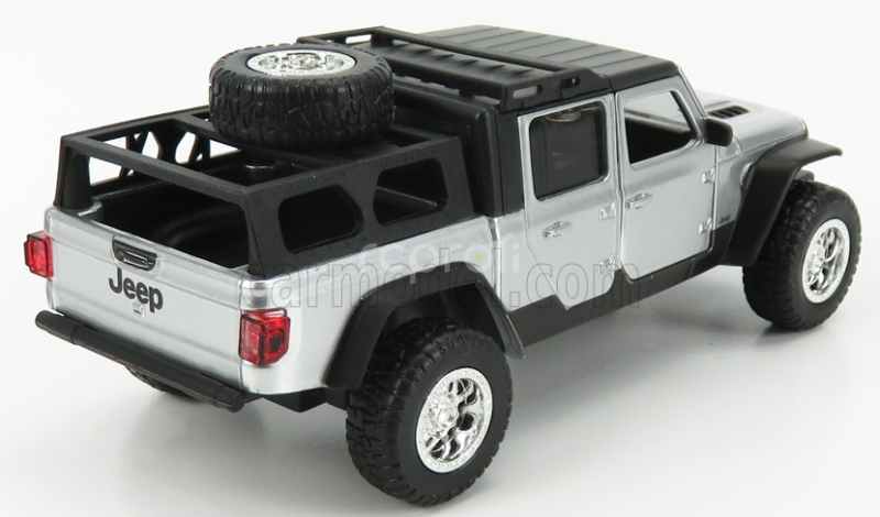 Jada Jeep Wrangler Gladiator 2020 - Fast & Furious 9 - Hobbs And Shaw 1:32 Silver