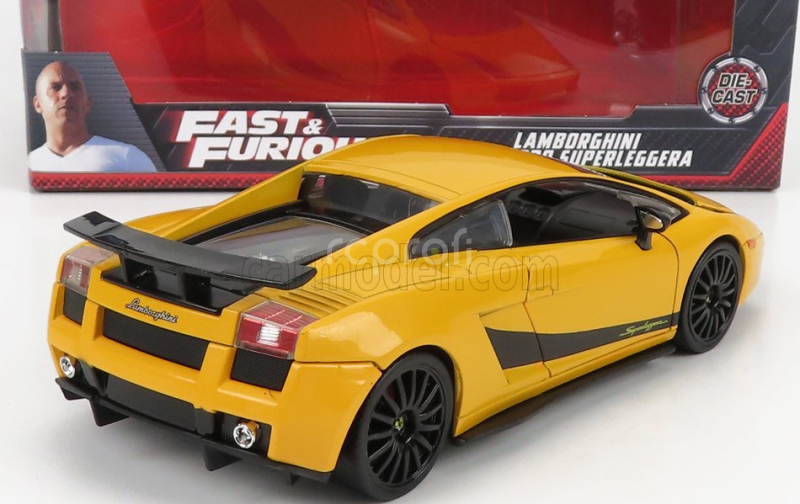 Jada Lamborghini Gallardo Superleggera 2007 - Fast & Furious 1:24 Žlutá