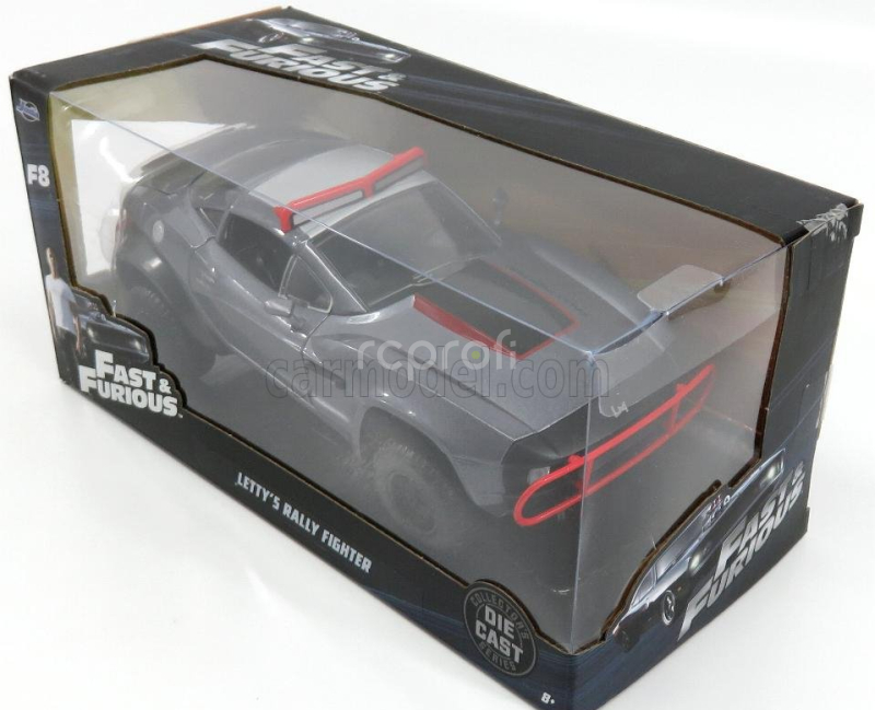 Jada Local motors Letty's Rally Fighter 2007 - Fast & Furious 8 2017 1:24 Grey Met Red