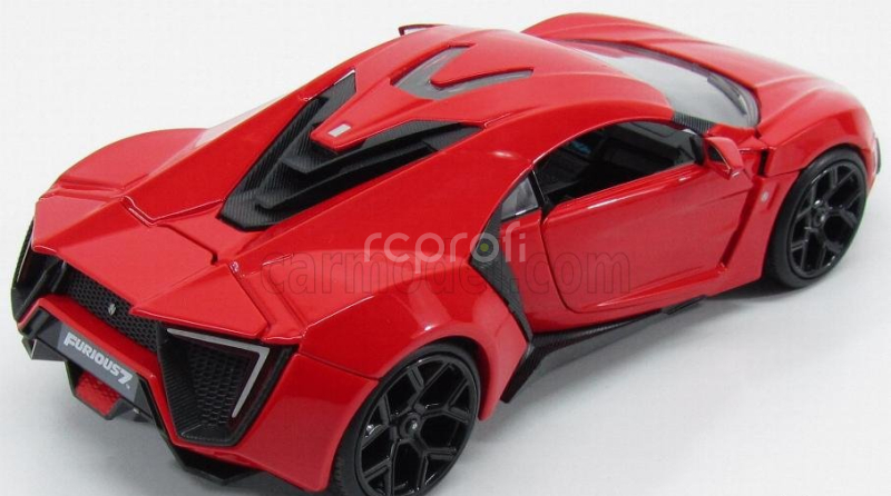 Jada Lykan Dom's Hypersport - Fast & Furious 7 2015 1:24 Red