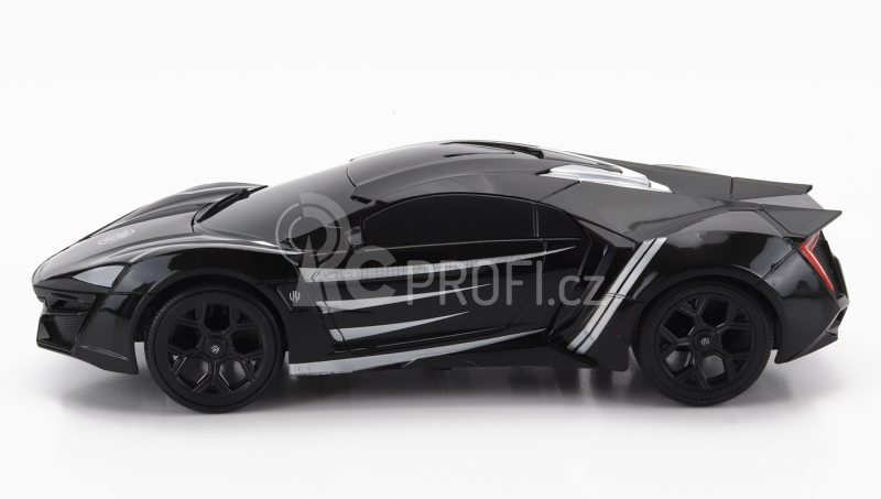 Jada Lykan Hypersport 2017 - Black Panther 1:16 Matt Black