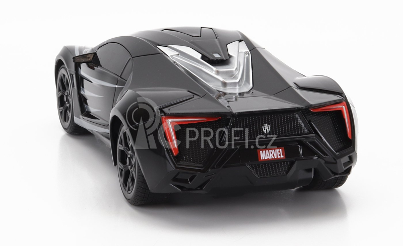 Jada Lykan Hypersport 2017 - Black Panther 1:16 Matt Black