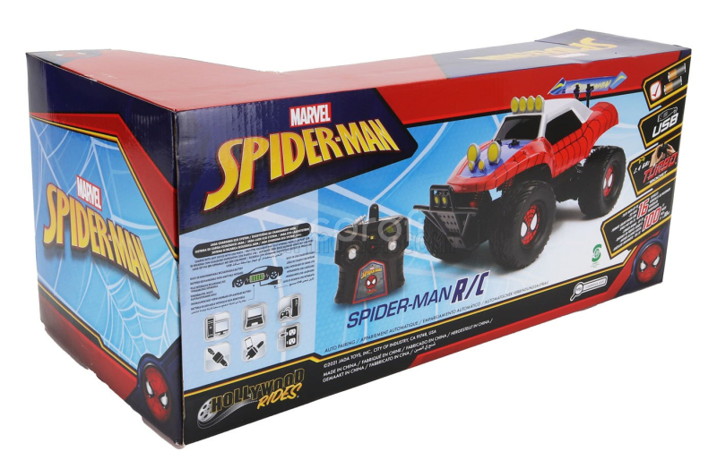 Jada Mayers manx Buggy Spiderman Marvel 1964 1:14 Modrá Červená