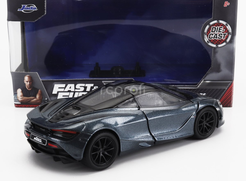 Jada Mclaren Shaw's 720s 2017 Fast And Furious Hobbs And Shaw 2019 1:32 Modrá Šedá Met