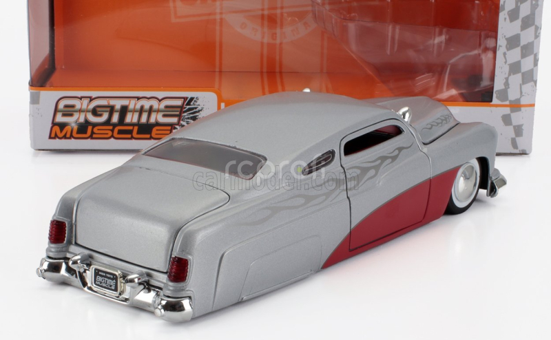 Jada Mercury Custom 1951 1:24 Silver Red