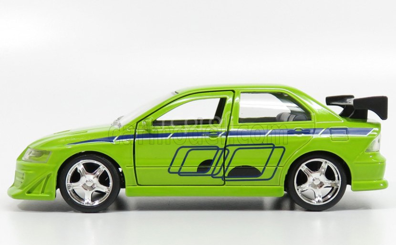 Jada Mitsubishi Brian's Lancer Evolution Vii 2002 - Brian O'conner - Fast & Furious Ii (2003) 1:32 Zelená