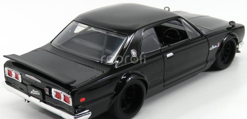 Jada Nissan Brian's Skyline 2000 Gt-r 1973 - Brian O'conner - Fast & Furious Vi (2013) 1:24 Black