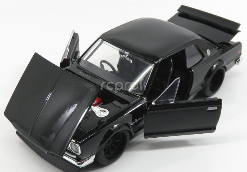 Jada Nissan Brian's Skyline 2000 Gt-r 1973 - Brian O'conner - Fast & Furious Vi (2013) 1:24 Black