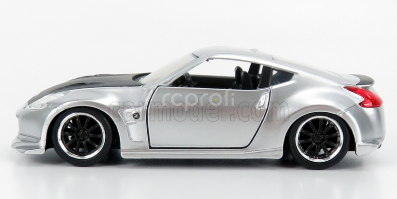 Jada Nissan Gisele's 370z Coupe (z34) 2008 - Fast & Furious 1:32 Stříbrná Černá