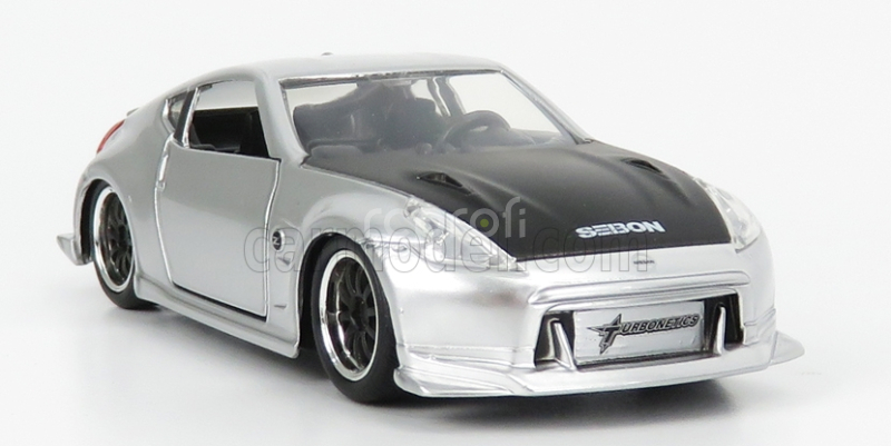 Jada Nissan Gisele's 370z Coupe (z34) 2008 - Fast & Furious 1:32 Stříbrná Černá