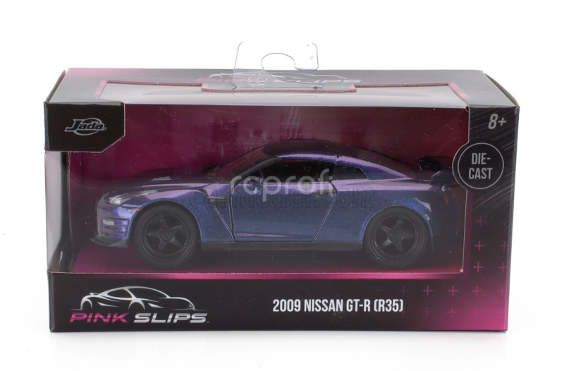 Jada Nissan Gt-r (r35) Coupe 2009 1:32 Blue Met