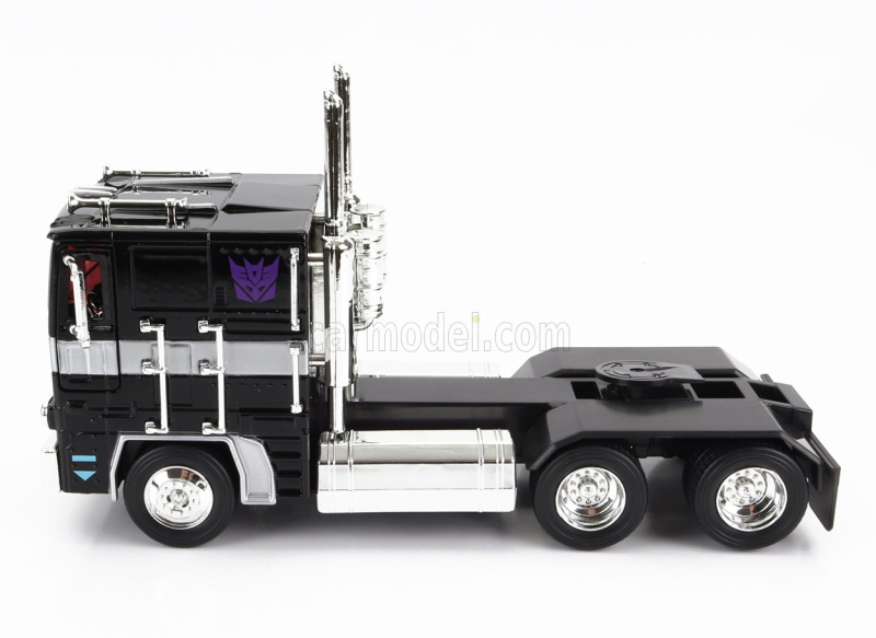 Jada Peterbilt 352 Tractor Truck 3-assi 1979 - Nemesis Prime Transformers 1:24 Black