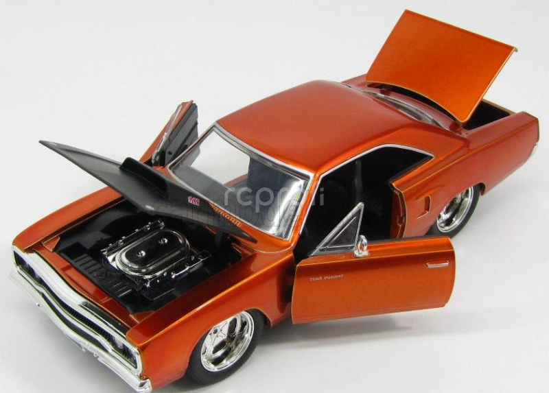 Jada Plymouth Dom's Charger Road Runner 1970 - Fast & Furious 7 2015 1:24 Měděná S Černou