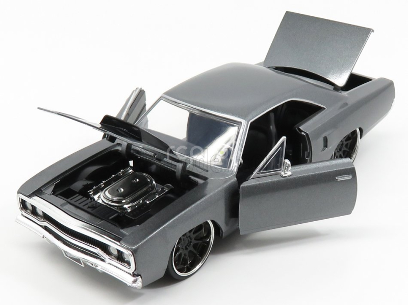 Jada Plymouth Dom's Charger Road Runner 1970 - Fast & Furious Iii Tokyo Drift (2006) 1:24 Primer Grey