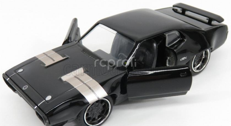 Jada Plymouth Dom's Gtx Coupe 1971 - Fast & Furious 8 2017 1:32 Černá Stříbrná