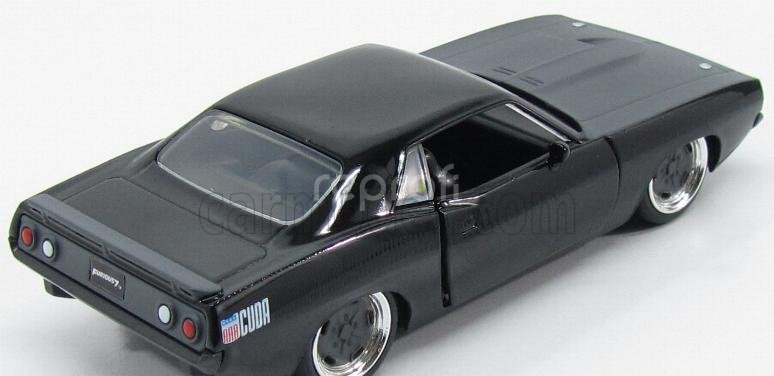Jada Plymouth Letty's Barracuda 440 Coupe 1969 - Fast & Furious 7 - 2015 1:32 Černá Šedá