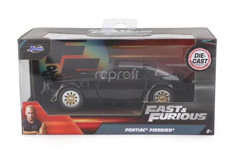 Jada Pontiac Tego's Firebird Trans-am 1977 - Fast & Furious Iv 1:32 Black