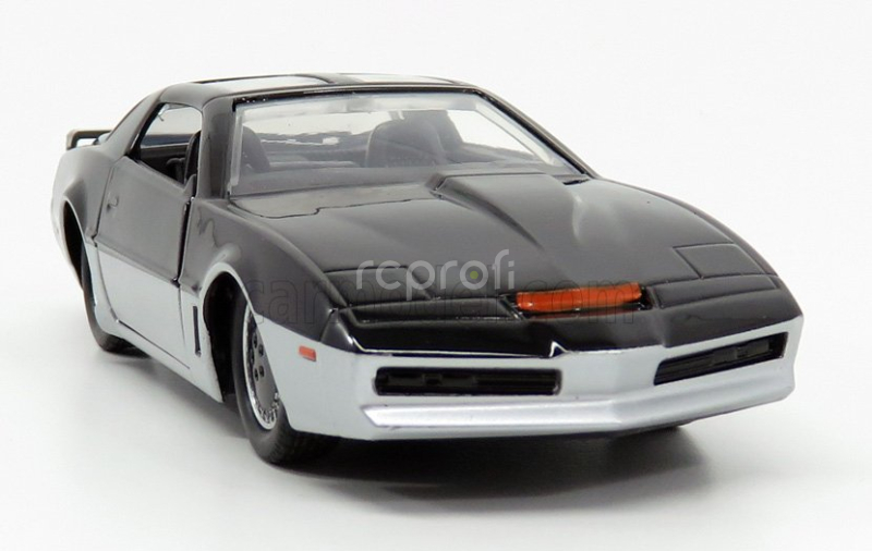 Jada Pontiac Trans-am - Supercar - Karr - Knight Automated Riving Robot 1:32 Černá Stříbrná