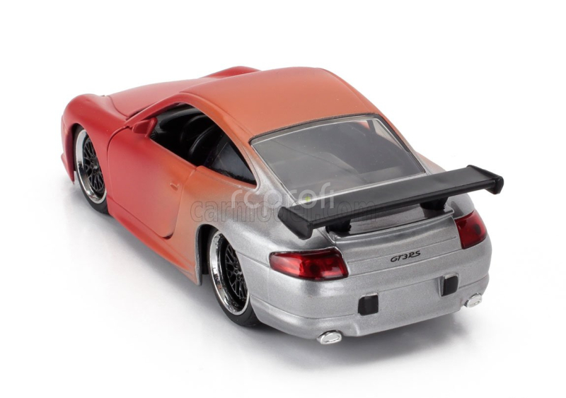 Jada Porsche 911 996 Gt3 Coupe 1999 1:32 Oranžové Stříbro