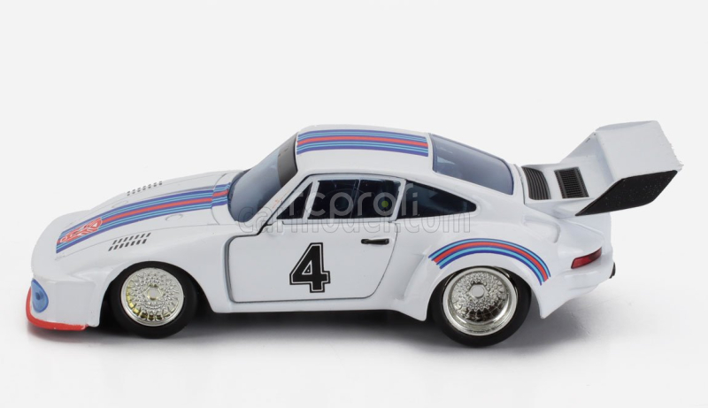 Jada Porsche 935 Martini Racing N 4 Racing Coupe 1981 - Transformers 1:32 Bílá