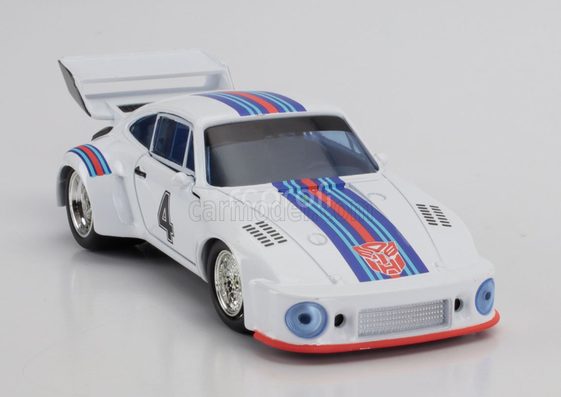 Jada Porsche 935 Martini Racing N 4 Racing Coupe 1981 - Transformers 1:32 Bílá