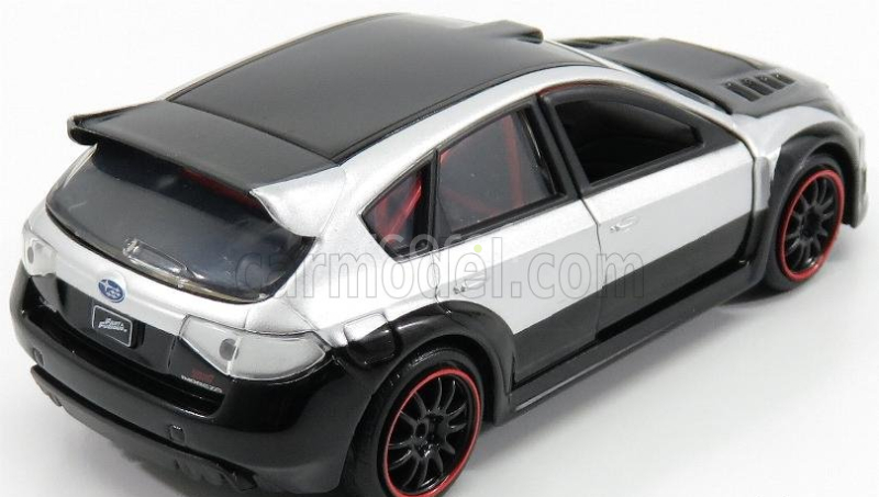 Jada Subaru Impreza Wrx Sti 2009 - Paul Walker - Brian O'conner - Fast & Furious Iv (2009) 1:32 Stříbrná Černá