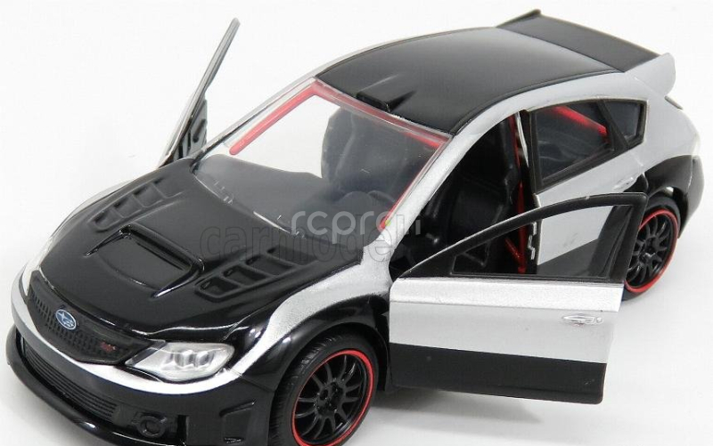 Jada Subaru Impreza Wrx Sti 2009 - Paul Walker - Brian O'conner - Fast & Furious Iv (2009) 1:32 Stříbrná Černá