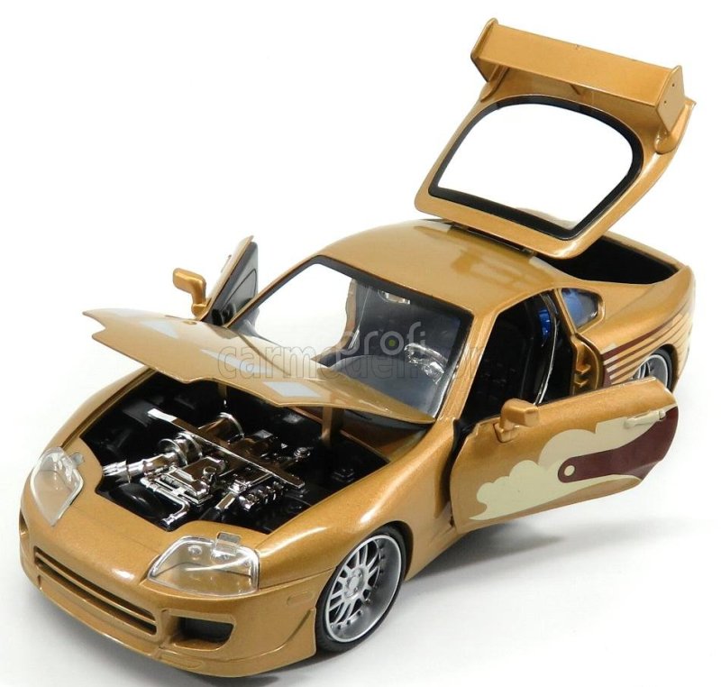 Jada Toyota Slap Jack's Supra Turbo Mkvi 1993 - Fast & Furious Ii (2003) 1:24 Gold