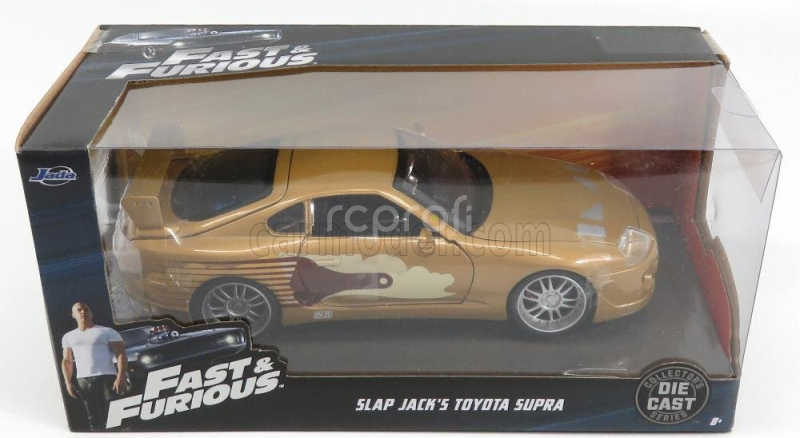 Jada Toyota Slap Jack's Supra Turbo Mkvi 1993 - Fast & Furious Ii (2003) 1:24 Gold