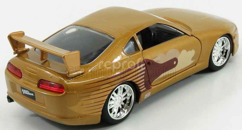 Jada Toyota Slap Jack's Supra Turbo Mkvi 1993 - Fast & Furious Ii (2003) 1:32 Gold
