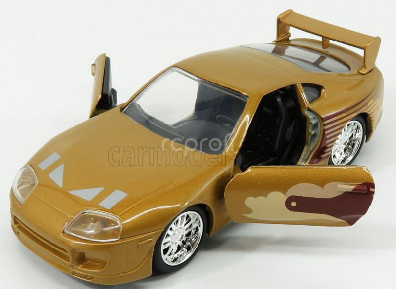 Jada Toyota Slap Jack's Supra Turbo Mkvi 1993 - Fast & Furious Ii (2003) 1:32 Gold