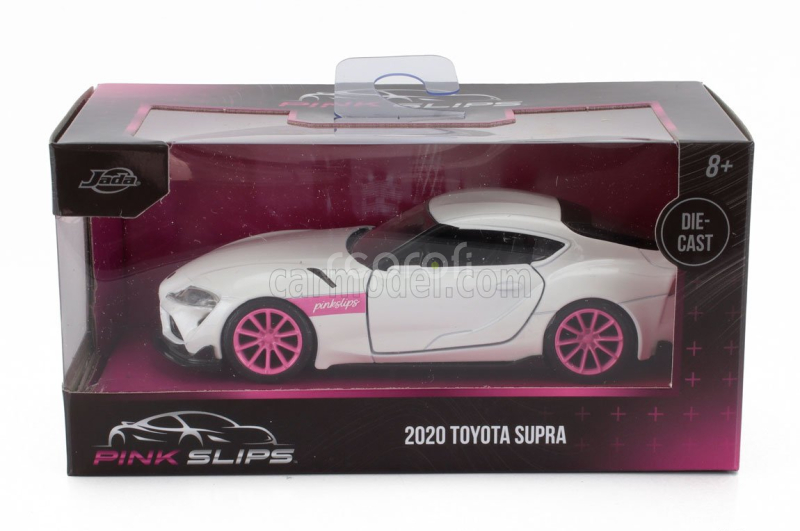 Jada Toyota Supra Coupe 2020 1:32 Bílý Met