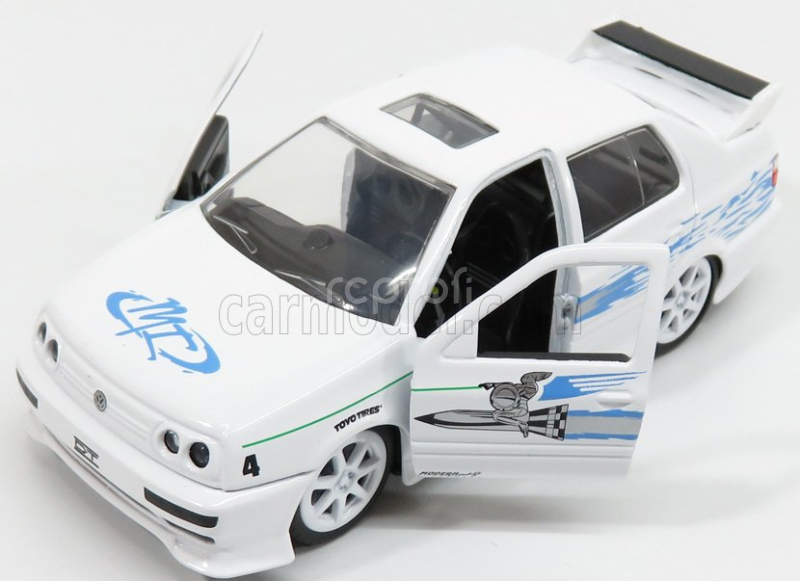 Jada Volkswagen Jesse's Jetta A3 1995 - Fast & Furious I (2001) 1:32 Bílá
