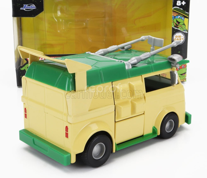Jada Volkswagen Party Wagon Donatello Ninja Turtles - Tartarughe Ninja 1:32 Žlutá Zelená