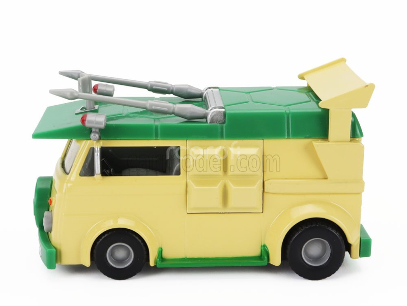 Jada Volkswagen Party Wagon Donatello Ninja Turtles - Tartarughe Ninja 1:32 Žlutá Zelená