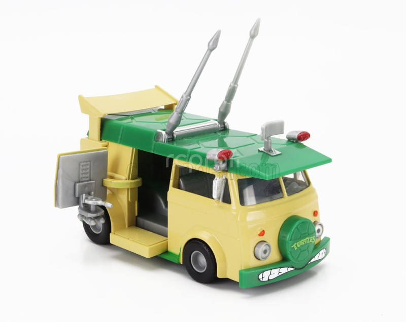 Jada Volkswagen Party Wagon Donatello Ninja Turtles - Tartarughe Ninja 1:32 Žlutá Zelená