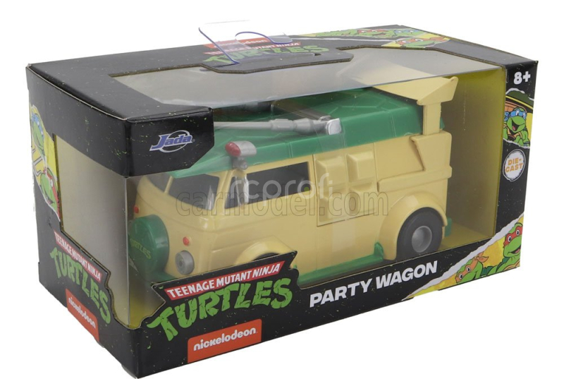 Jada Volkswagen Party Wagon Donatello Ninja Turtles - Tartarughe Ninja 1:32 Žlutá Zelená