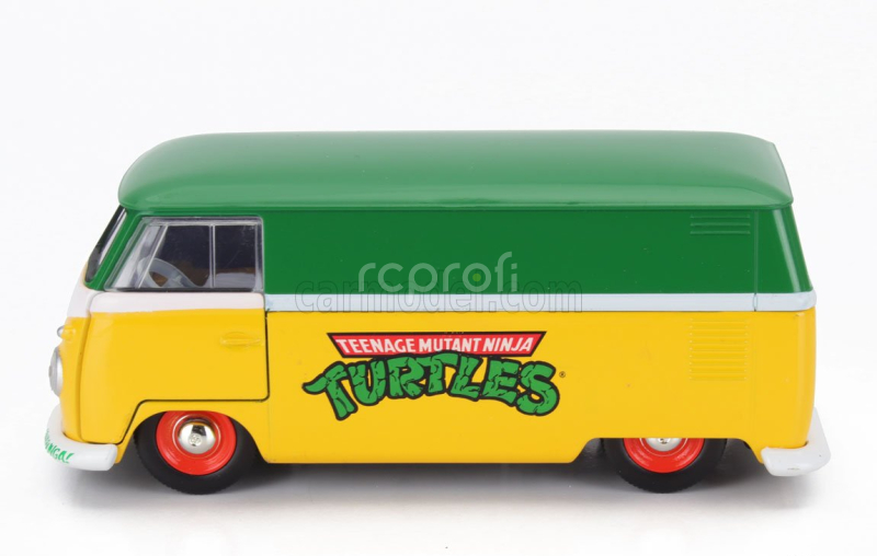 Jada Volkswagen T1 Van 1962 - Ninja Turtles - Tartarughe Ninja 1:32 Černá Zelená