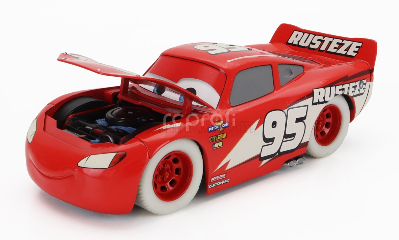 Jada Walt disney Saetta Lightning Mcqueen - Cars Movie 1:24 Červená Žlutá