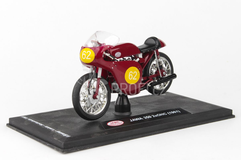 Abrex Jawa 350 2xOHC (1961) 1:18 - Velká Cena Německa Hockenheim 1961 #62 Šťastný