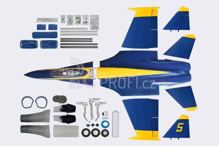 RC letadlo JDF06 Thunder Streak 1290 mm EDF 120 mm