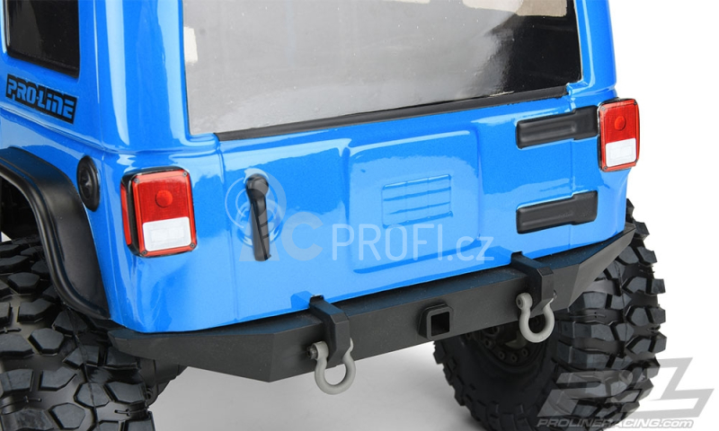 Jeep Wrangler čirá karoserie pro TRX-4 Traxxas podvozek