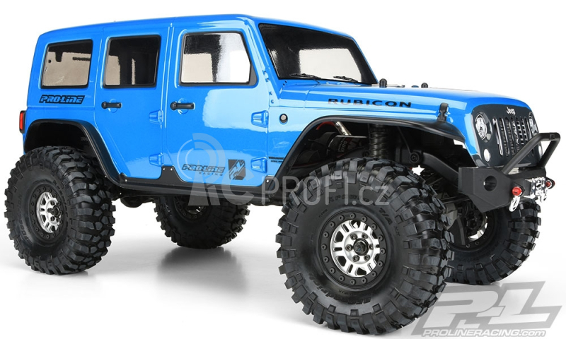 Jeep Wrangler čirá karoserie pro TRX-4 Traxxas podvozek